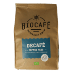 Biocafe Coffee pads caffeinevrij bio