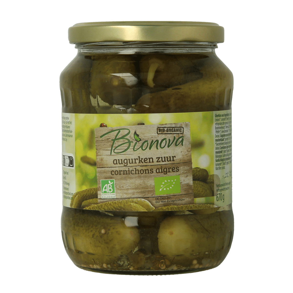 8712423020504_A1N1.png Bionova Augurken zuur bio - Afbeelding 1
