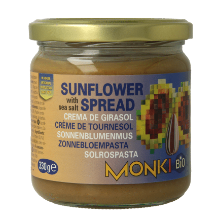 Monki Zonnebloempasta bio