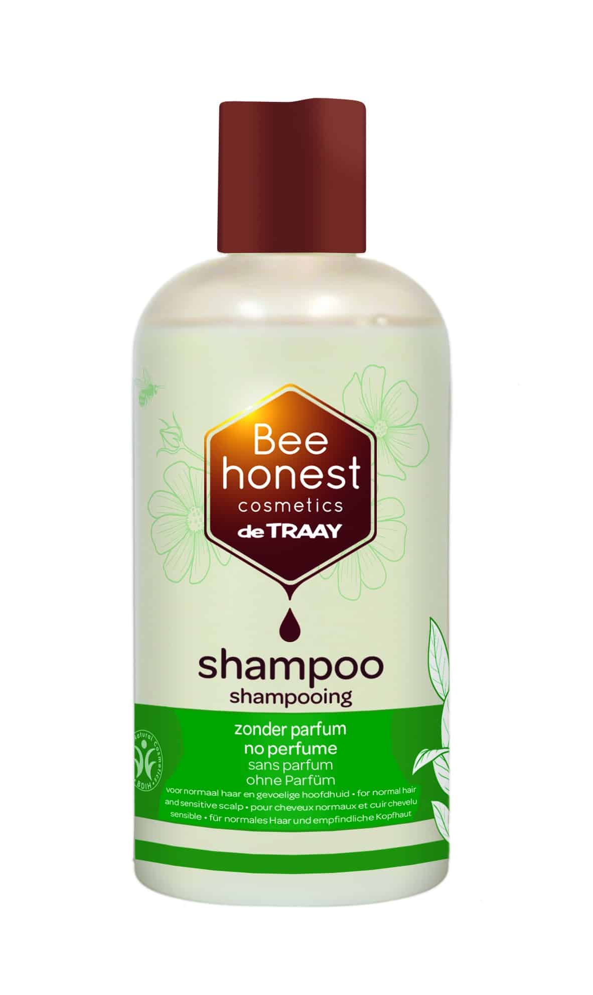 8713406560147_A1N1.jpg Traay Bee Honest Shampoo parfum vrij - Afbeelding 1