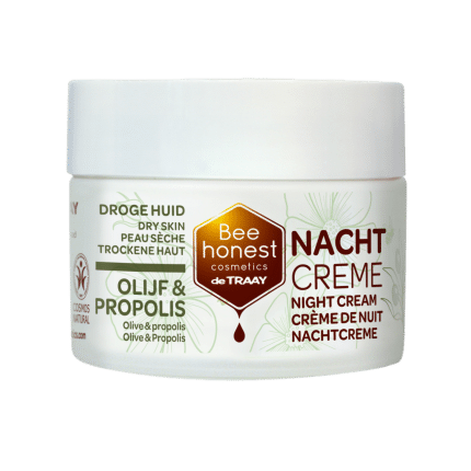 Traay Bee Honest Nachtcreme olijf propolis