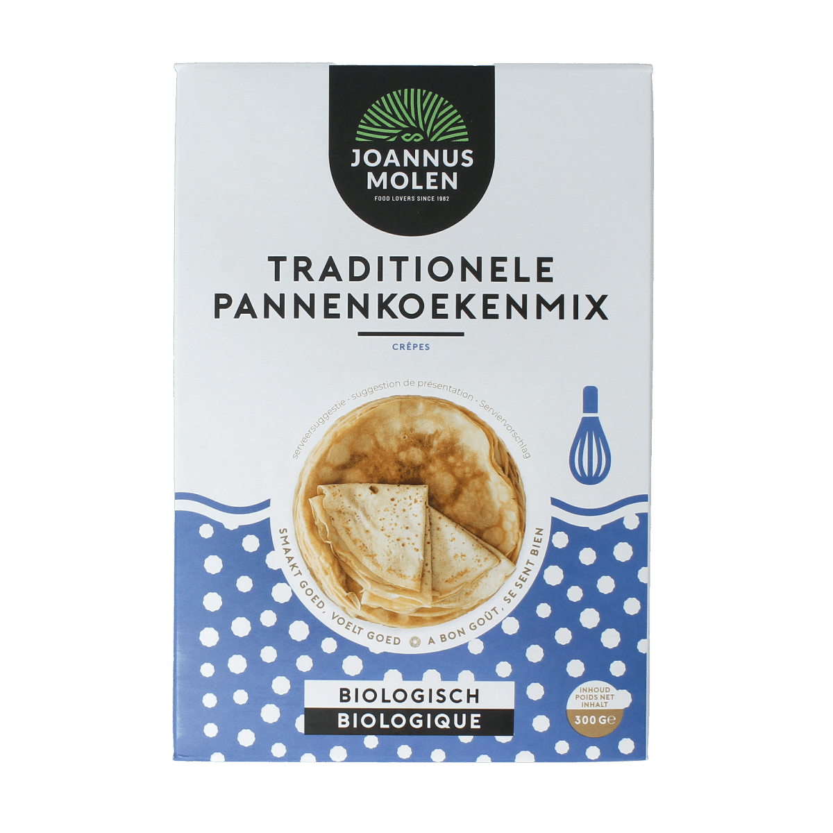 8713445040204_A1N1.png Joannusmolen Pannenkoekmeel bio - Afbeelding 1
