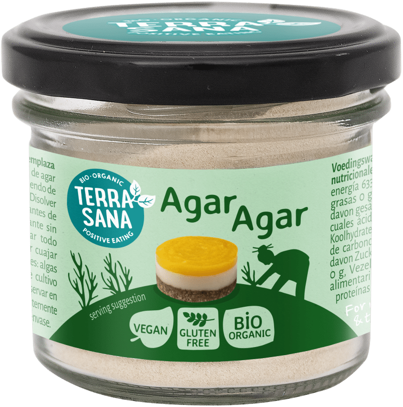8713576002881_A1N1.png TerraSana Agar agar poeder bio - Afbeelding 1