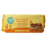 TerraSana Crackers sesam & rozemarijn bio