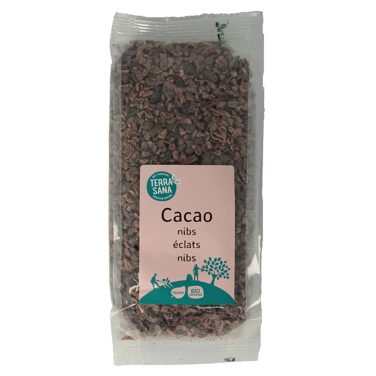 8713576007176_A1N1.png TerraSana Raw cacao nibs bio - Afbeelding 1