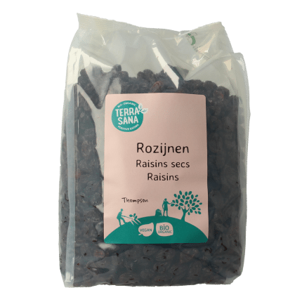 TerraSana RAW Rozijnen blue thompson bio