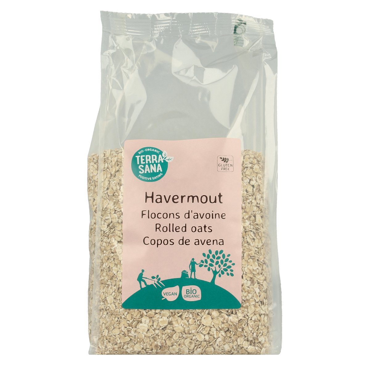 8713576008784_A1N1.png TerraSana Havermout glutenvrij bio - Afbeelding 1