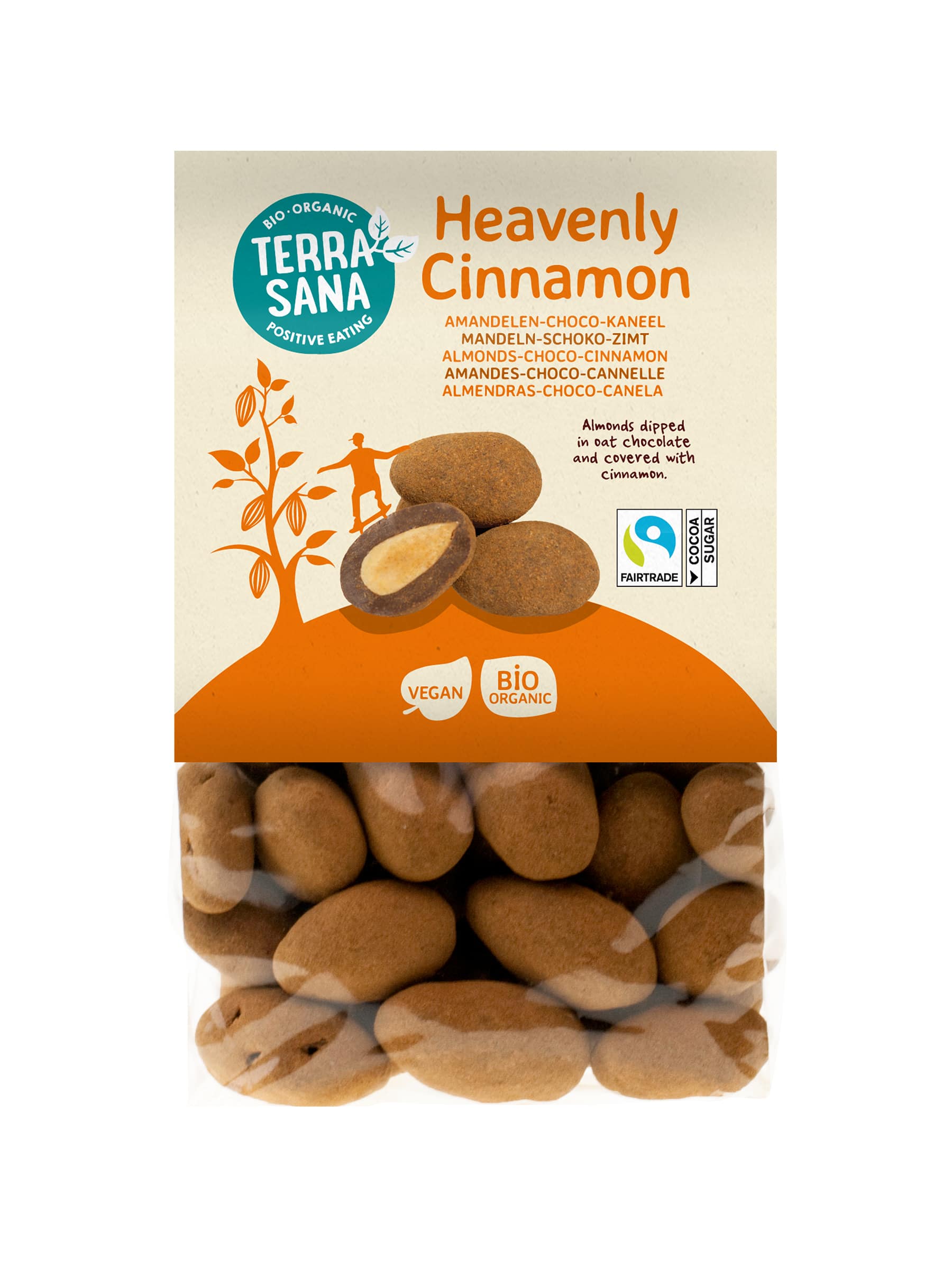 8713576142013_A1N1.jpg TerraSana Heavenly cinnamon choco bio - Afbeelding 1