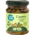 TerraSana Siciliaanse kappertjes in olijfolie bio