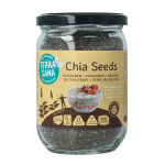 TerraSana Raw chia zaad in glas bio