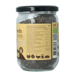 TerraSana Raw chia zaad in glas bio - Afbeelding 2