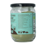 TerraSana Gerstegras poeder in glas bio - Afbeelding 2