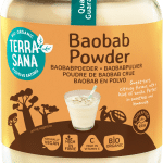 TerraSana Raw baobab poeder in glas bio