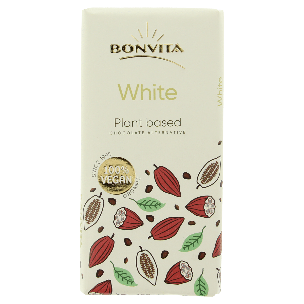 8713965500158_A1N1.png Bonvita Rijstmelk chocolade wit bio - Afbeelding 1