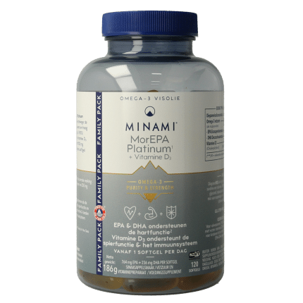 Minami MorEPA platinum + vitamine D3
