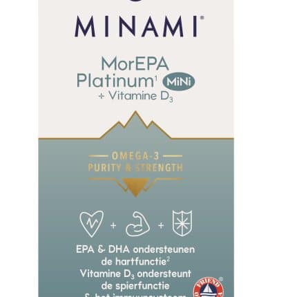 Minami MorEPA platinum mini + vitamine D3
