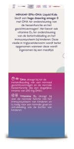 Minami EPA+DHA liquid kids + vitamine D3 - Afbeelding 2