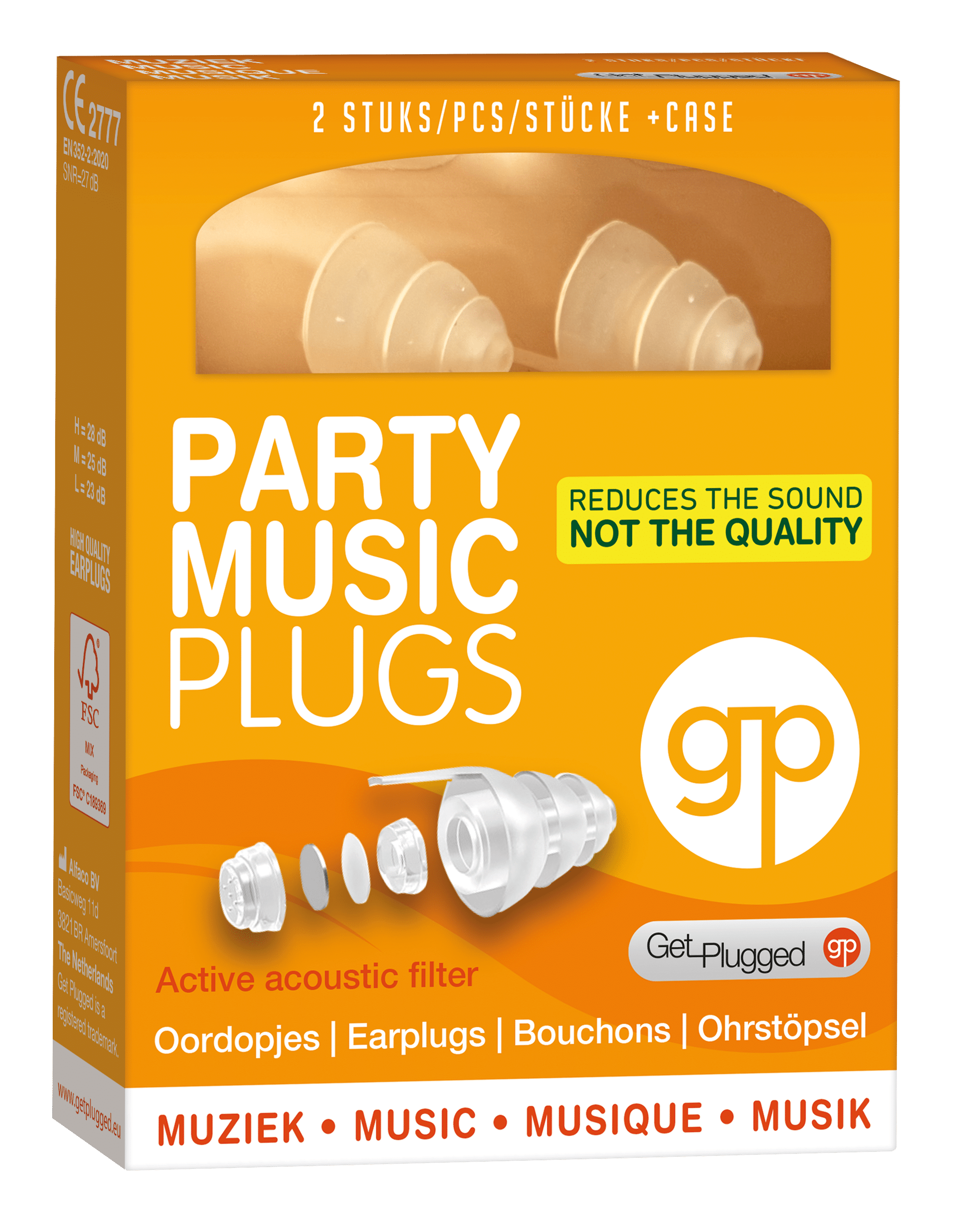 8714067565328_A1N1.png Get Plugged Party music plugs - Afbeelding 1