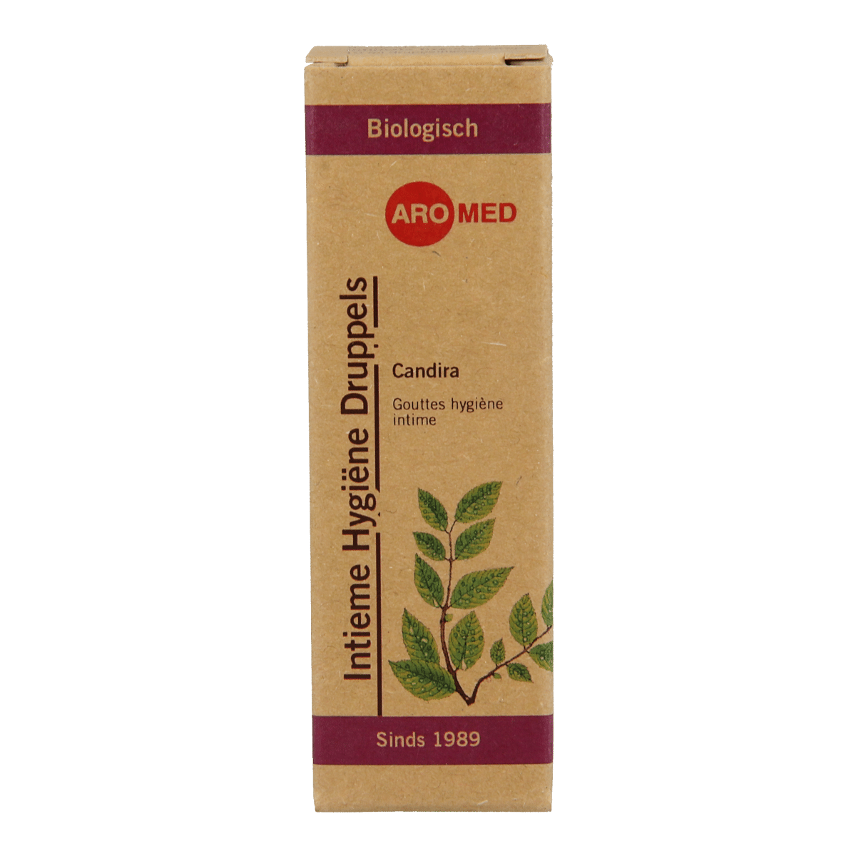 8714139001563_A1N1.png Aromed Candira intiem hygiene druppels - Afbeelding 1