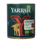 Yarrah Hond brok rund & kip in saus bio