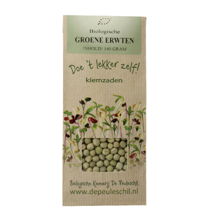 Peuleschil Groene erwten bio
