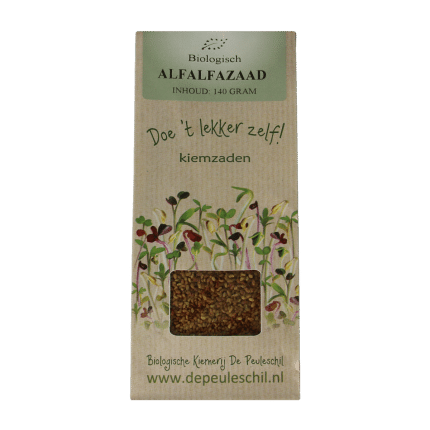 Peuleschil Alfalfazaad bio