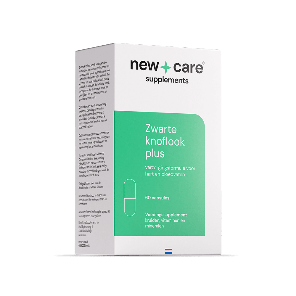 8714354302186_A1N1.png New Care Zwarte knoflook plus - Afbeelding 1