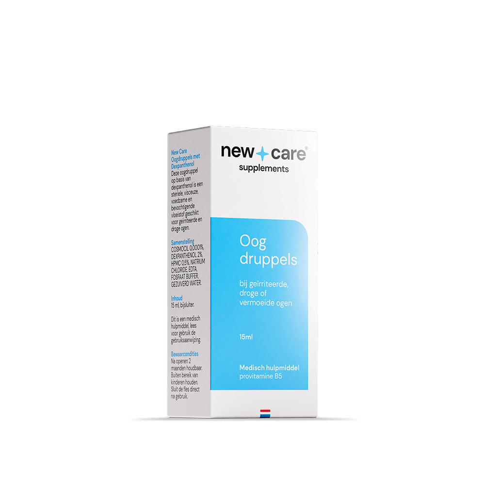 8714354349143_A1N1.png New Care Oogdruppels B5 flesje - Afbeelding 1