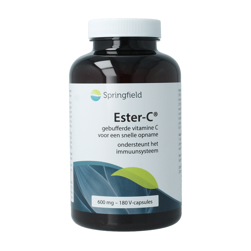 8715216240158_A1N1.png Springfield Ester-C gebufferde vitamine C - Afbeelding 1