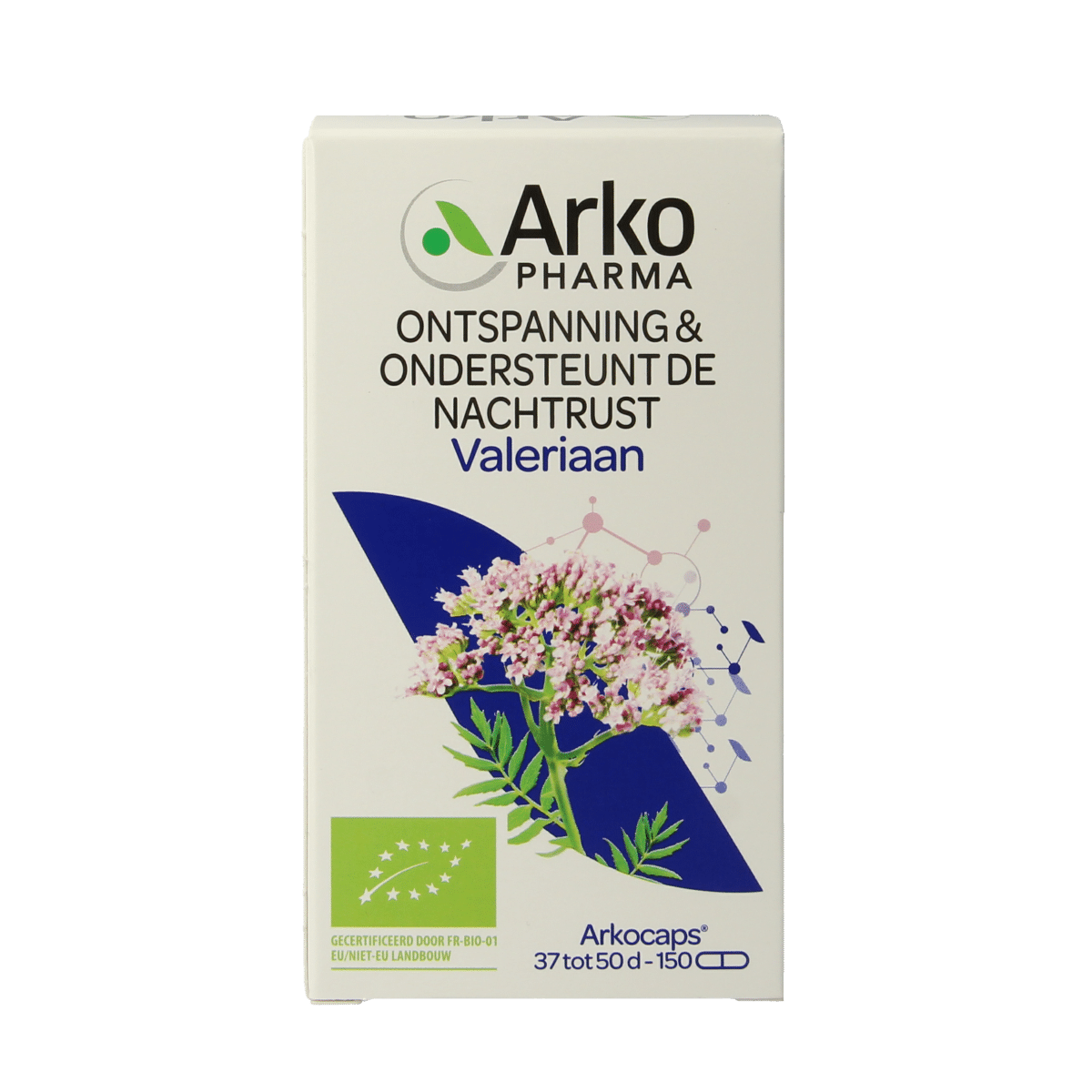 8715345001873_A1N1.png Arkocaps Valeriaan bio - Afbeelding 1