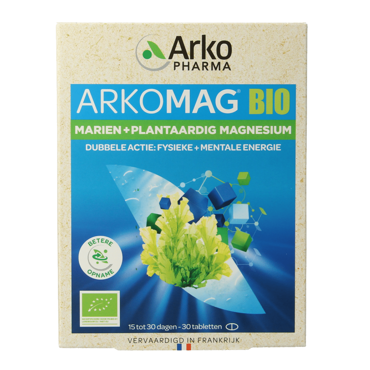 8715345004447_A1N1.png Arkovital Magnesium bio - Afbeelding 1