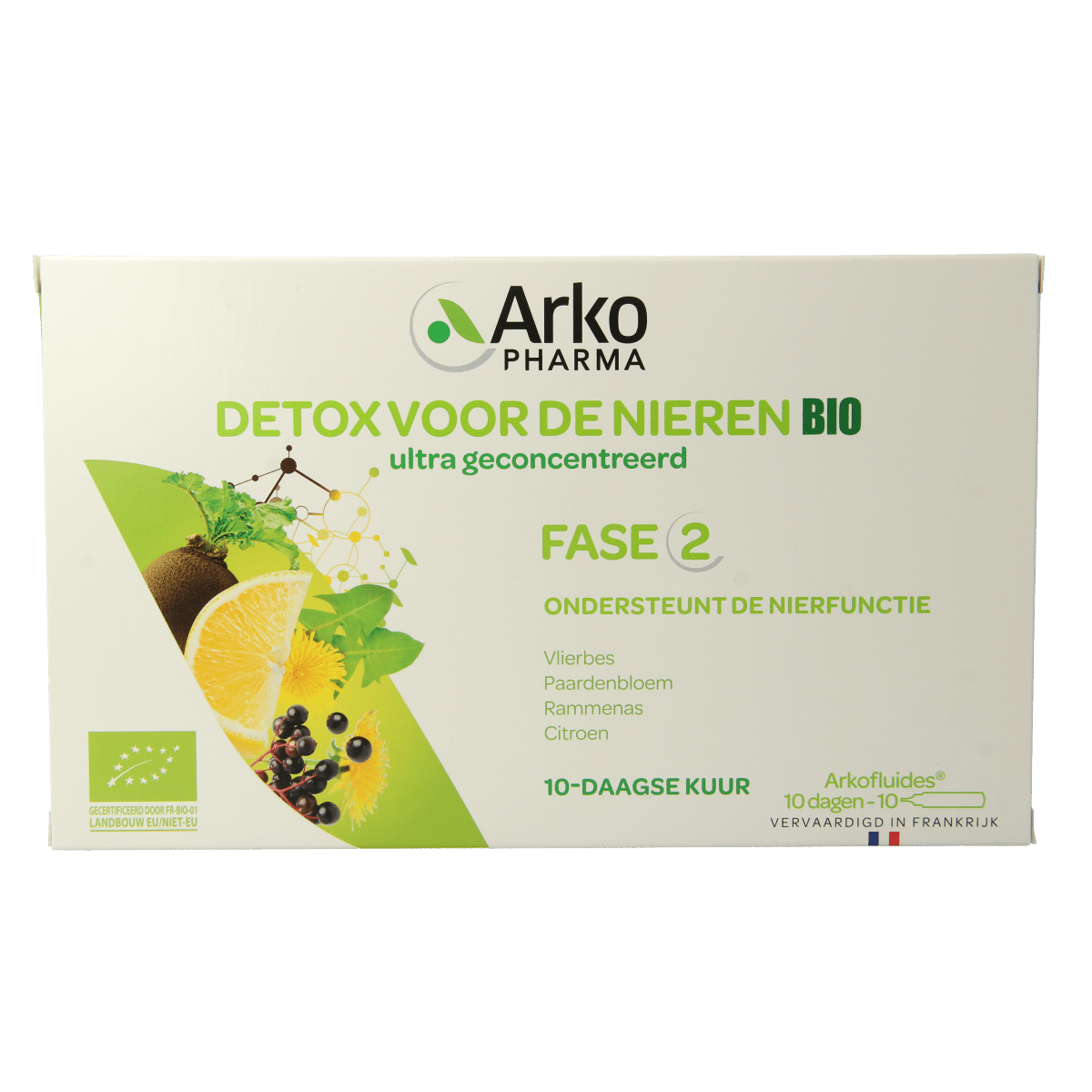 8715345004485_A1N1.png Arkofluids Detox nieren bio - Afbeelding 1