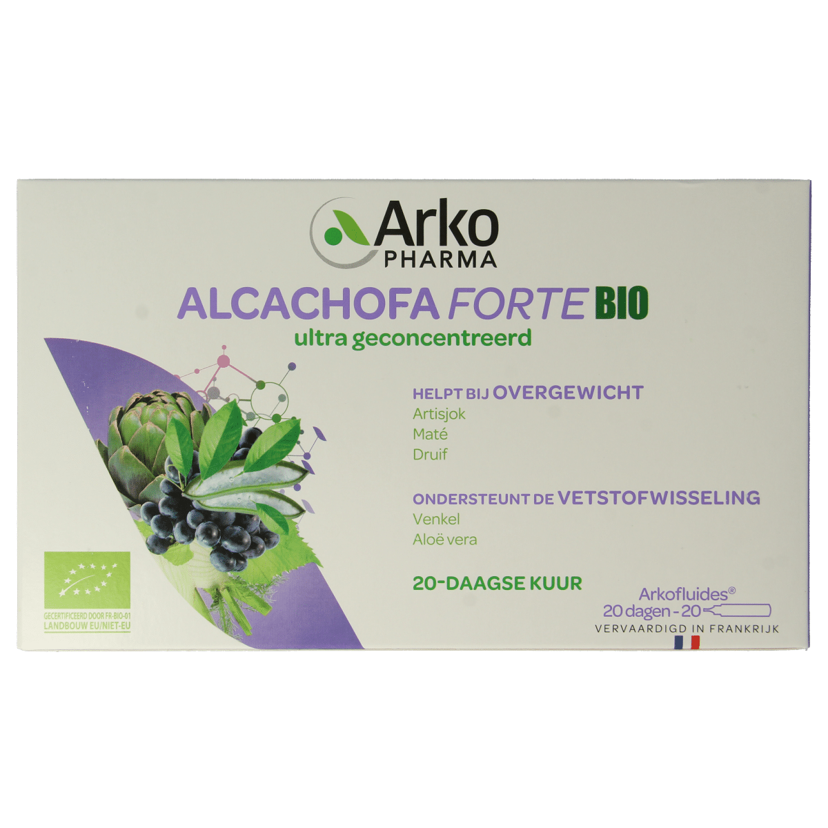 8715345005055_A1N1.png Arkofluids Alcachofa forte bio - Afbeelding 1
