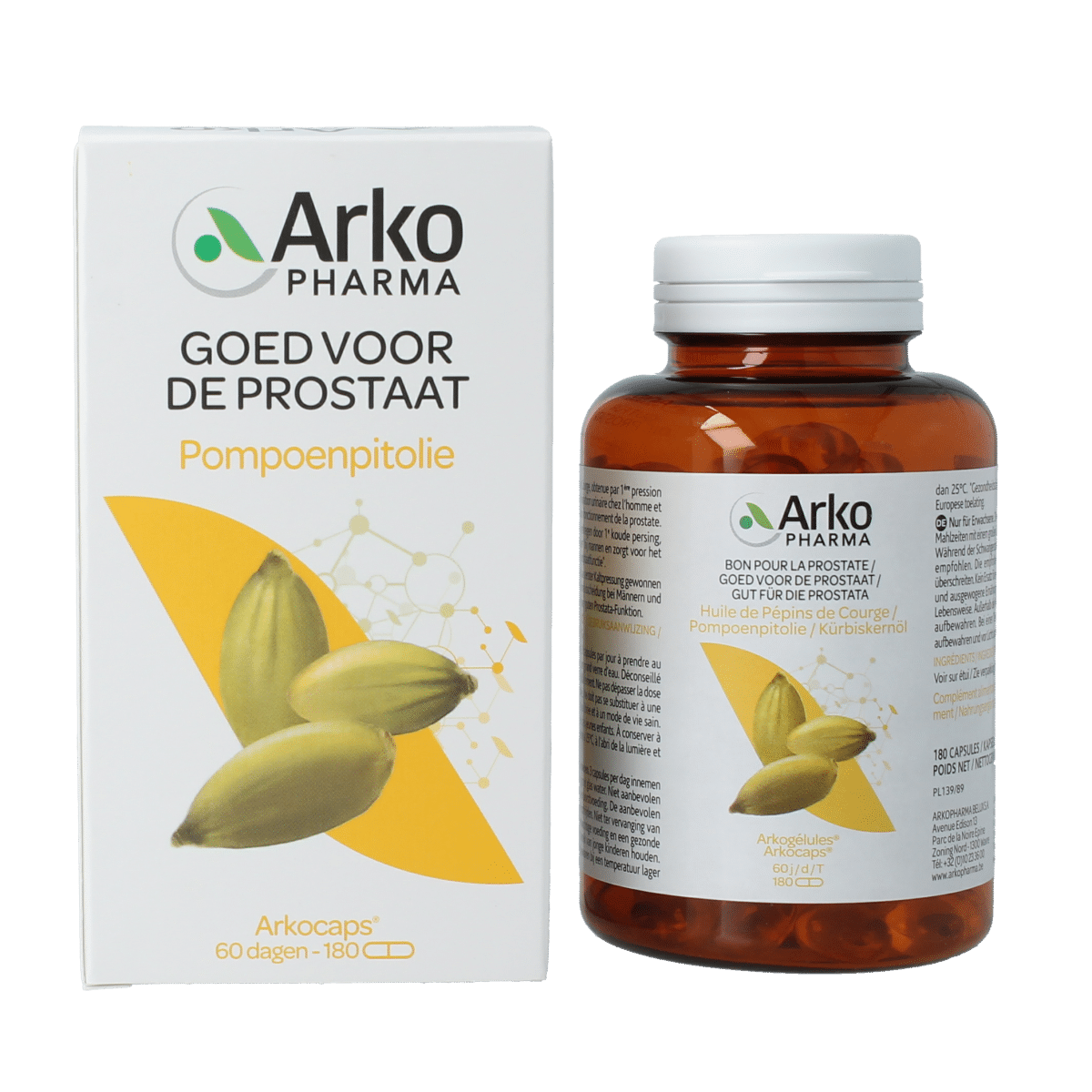 8715345005659_A1N2.png Arkocaps Pompoenpitolie - Afbeelding 1
