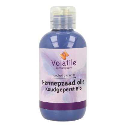 Volatile Hennepzaadolie koud geperst