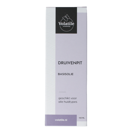 Volatile Druivenpit basisolie glazen fles