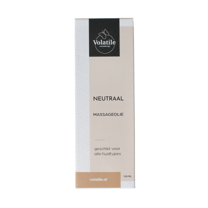 Volatile Massageolie neutral glas met pomp