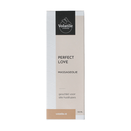 Volatile Massageolie perfect love glas met pomp