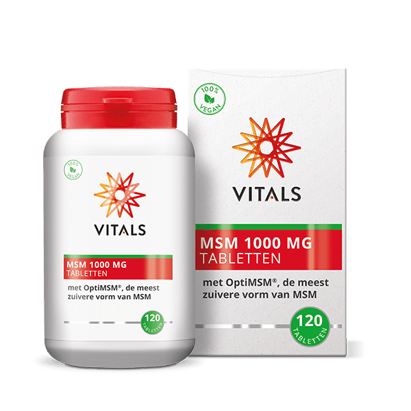 8716717000036_A1N1.png Vitals MSM 1000mg - Afbeelding 1