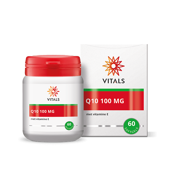 8716717001170_A1N1.png Vitals Q10 100 mg - Afbeelding 1