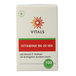 Vitals Vitamine B6 20 mg - Afbeelding 3