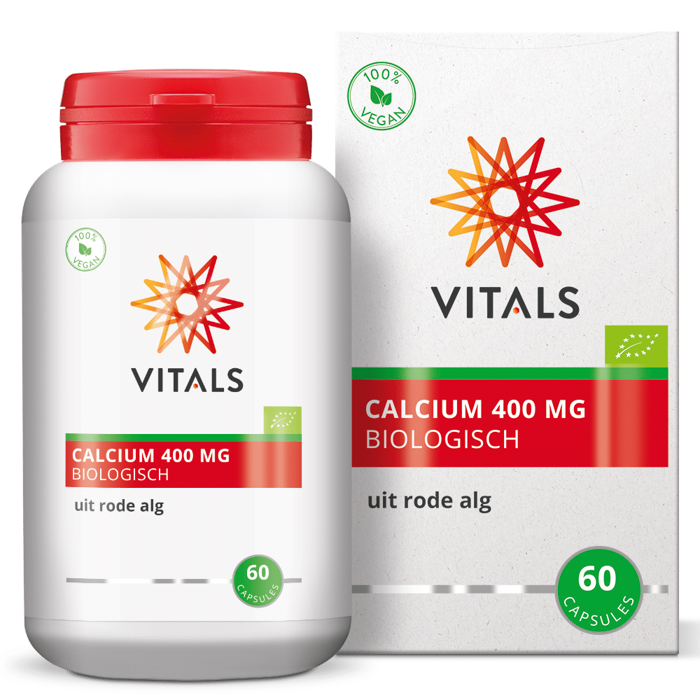 8716717004539_A1N1.png Vitals Calcium 400mg bio - Afbeelding 1