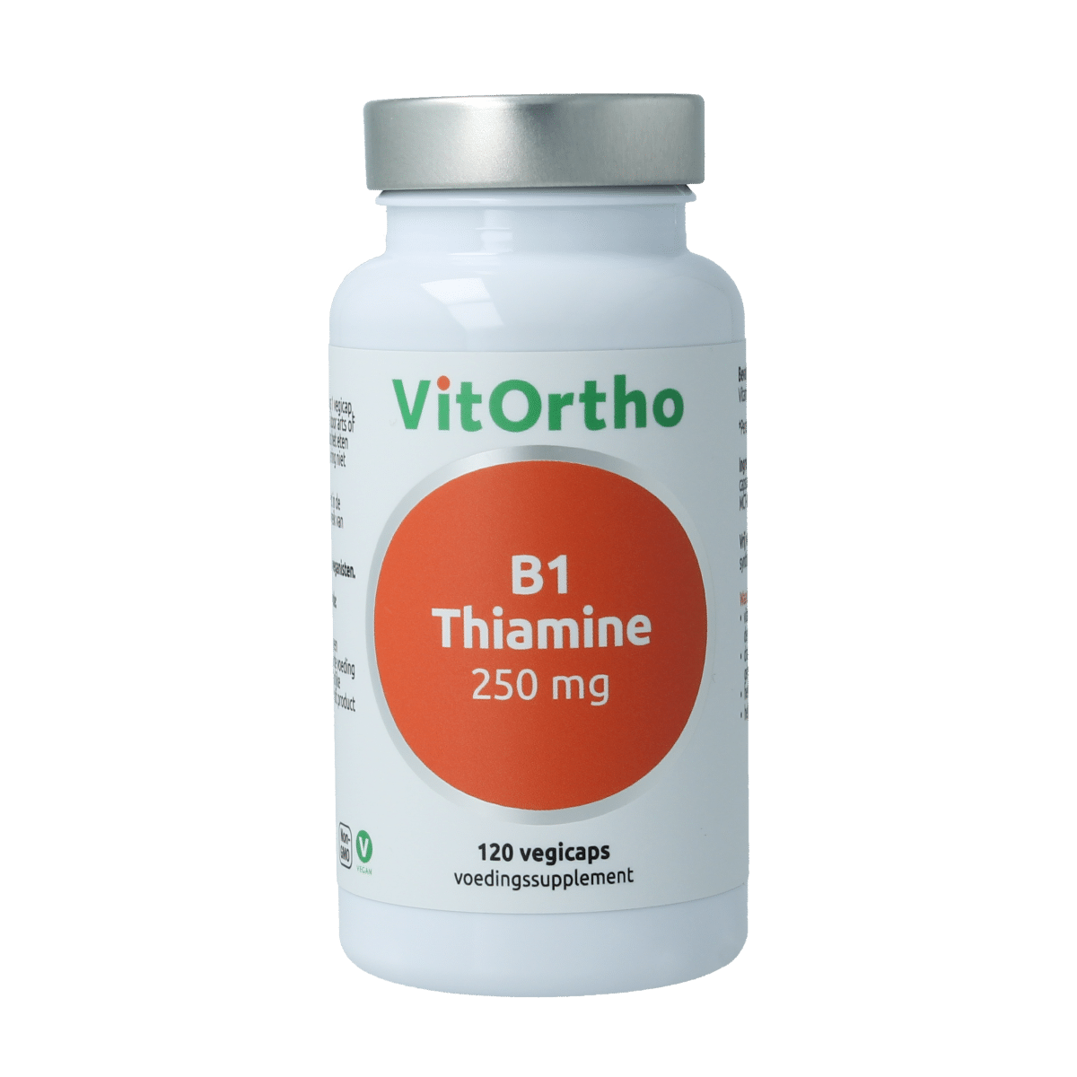 8717056143248_A1N1.png VitOrtho B1 thiamine 250mg - Afbeelding 1