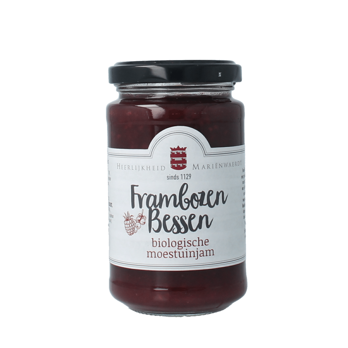 8717228328770_A1N1.png Marienwaerdt Moestuinjam bes framboos bio - Afbeelding 1
