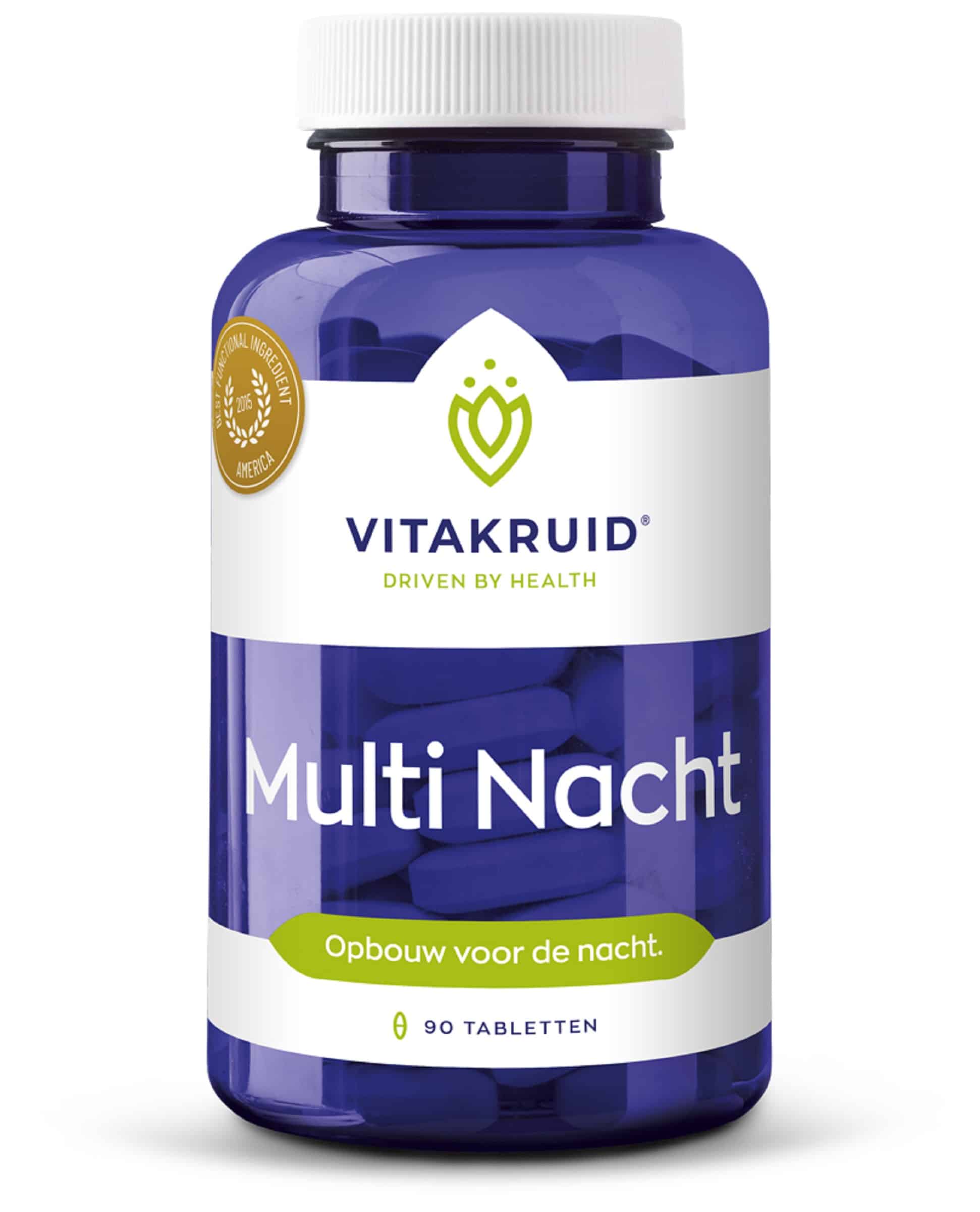 8717438690568_A1N1.jpg Vitakruid Multi Nacht 100% Vegan - Afbeelding 1