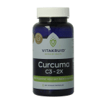 Vitakruid Curcuma C3-2X (95% curcuminoiden) met Bioperine