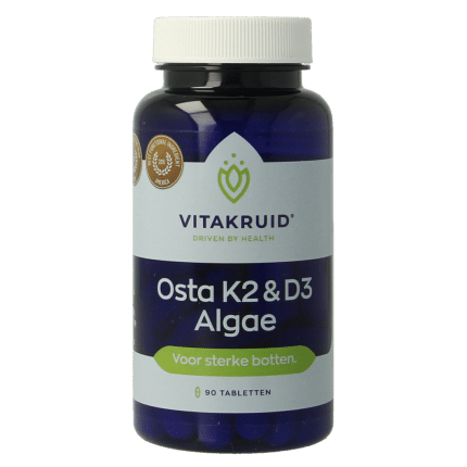 Vitakruid Osta K2 & D3 Algae met Calcium & Magnesium