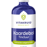 Vitakruid Kaardebol wortel tinctuur extractie volgens HAB