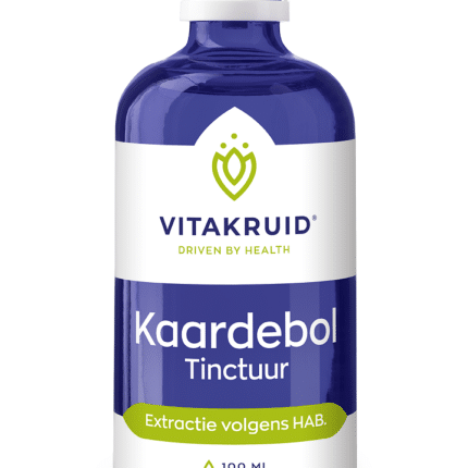 Vitakruid Kaardebol wortel tinctuur extractie volgens HAB