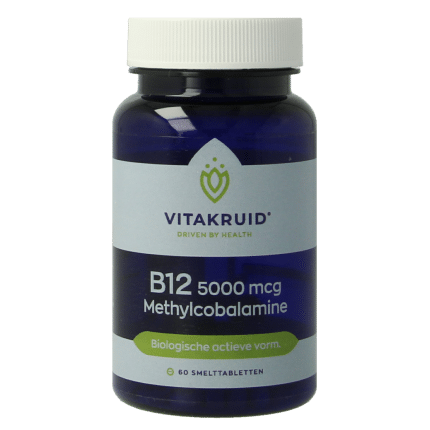 Vitakruid B12 5000 mcg Actief Methylcobalamine